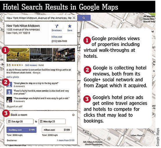 Google Inc GOOG Enters Hotel-Booking Business