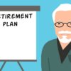 Retirement - Man with White Board